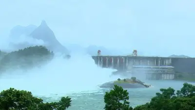 Mở cửa xả đáy hồ thủy điện Tuyên Quang từ 16h ngày 1/7