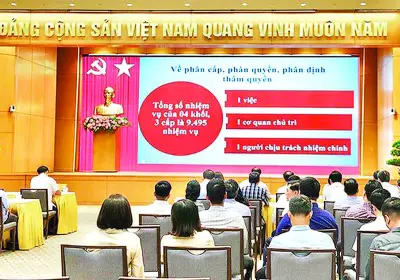 Mô hình chính quyền hai cấp: Cần đột phá về năng lực cán bộ và cơ chế đãi ngộ