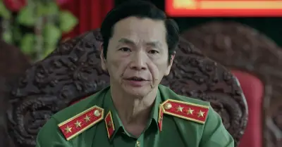 NSND Trung Anh vào vai thượng tướng công an trong phim Gió Vàng VTV
