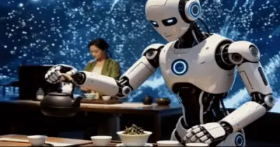 Robot AI pha trà, vườn sơn thủy thực tế ảo: Trung Quốc biến thức uống nghìn năm thành ngành công nghiệp trải nghiệm trăm tỷ NDT