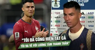 Ronaldo nghẹn ngào khép lại kỳ World Cup cuối cùng: 'Tôi đã cống hiến tất cả'