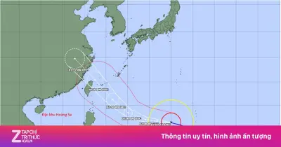 Siêu bão Bavi đạt cường độ đỉnh, hoàn lưu rộng có thể tác động Biển Đông