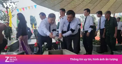 Tây Ninh an táng 173 hài cốt liệt sĩ hy sinh tại Campuchia