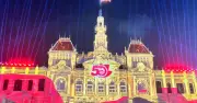 3D Mapping thắp sáng bầu trời TP.HCM dịp 50 năm thành phố mang tên Bác