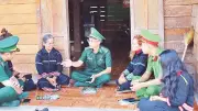 Bộ đội Biên phòng Gia Lai đưa mã QR tố giác tội phạm đến từng thôn bản