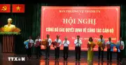 Ban Thường vụ Thành ủy Đà Nẵng công bố quyết định nhân sự mới