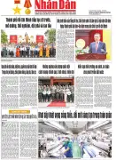 Báo Nhân Dân số 25795 ra mắt bạn đọc ngày 15/3/2025
