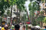 Cháy biệt thự liền kề ở Hà Nội, 2 người tử vong