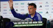 HLV Scaloni thừa nhận Argentina kiệt sức sau chiến thắng nghẹt thở trước Cabo Verde