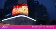 Hình ảnh 50 năm TP Hồ Chí Minh rực sáng giữa trung tâm Seoul