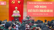 Đại tướng Nguyễn Trọng Nghĩa chủ trì hội nghị công tác đảng, chính trị 6 tháng đầu năm 2026