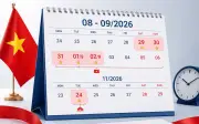 Lịch nghỉ lễ Quốc khánh 2/9 và Ngày Văn hóa Việt Nam 24/11