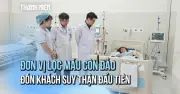 Đơn vị lọc máu Côn Đảo đón du khách suy thận đầu tiên