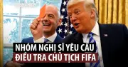 Nghị sĩ châu Âu kêu gọi điều tra Chủ tịch FIFA Gianni Infantino vụ thẻ đỏ Balogun