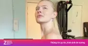 Người mẫu Julia Grop bắt chước Haaland gây sốt mạng xã hội