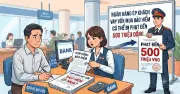 Ngân hàng ép khách vay mua bảo hiểm có thể bị phạt tới 500 triệu đồng