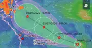 Áp thấp nhiệt đới mạnh lên thành bão số 1, khả năng đổ bộ Bắc Bộ ngày 4/7