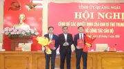 Quảng Ngãi bổ nhiệm Phó Chủ nhiệm, Ủy viên Ủy ban Kiểm tra Tỉnh ủy