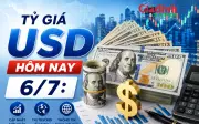 Tỷ giá USD hôm nay 6/7: Đồng đô la Mỹ chững lại ở cả hai khối ngân hàng và chợ đen