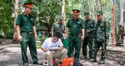 TPHCM tìm kiếm hai cột liệt sĩ tại công viên Lê Thị Riêng