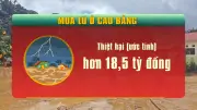 Video: Mưa lũ ở Cao Bằng thiệt hại hơn 185 tỷ đồng