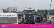 Video người dân giải cứu nạn nhân vụ lật ô tô trên đường