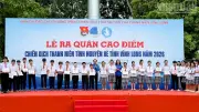 Vĩnh Long ra quân Chiến dịch Thanh niên tình nguyện hè 2026 với hơn 5.500 chiến sĩ