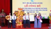 Xã Vĩnh Hoàng được công nhận xã An toàn khu trong kháng chiến